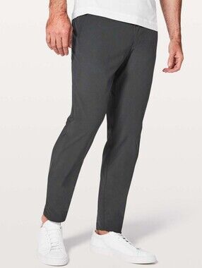 Lululemon Commission Pant Slim *Warpstreme 31.5" Obsidian